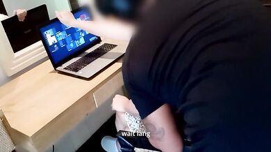 Horny Pinay Virtual Assistant Fucked During Work Conference Call