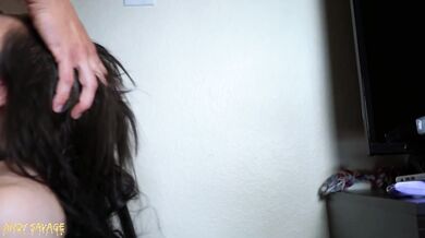 Amateur 18 yr old GOTH FACEFUCKING and ANAL CREAMPIE