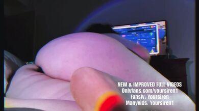 Anal Fucking BBW Ass While You Play Video Games