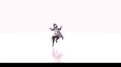 Elf VTuber Outfit Change Until Nude | Drama MMD R-18