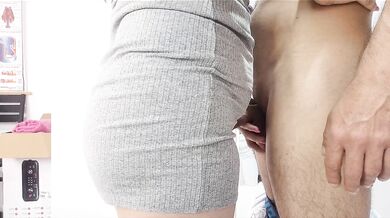 Prank with husband" I blindfolded him and in the middle of sex my friend entered "surprise