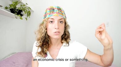 SFW - Transgirl talking about astrology - English subtitles