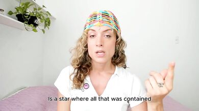 SFW - Transgirl talking about astrology - English subtitles