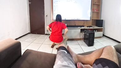 Maid tests Boss for his Wife