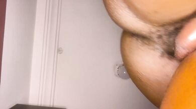 Edge of the Bed Doggy Pounding Makes Her Cream and Scream