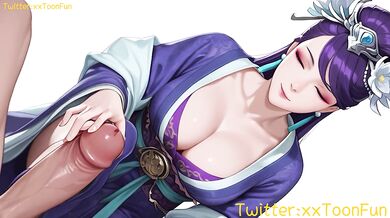 The Apothecary Diaries hentai Adult animation - Lihua Blow Job Hand Job Tits Job Hentai animation by xxtoonfun