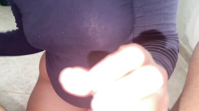 Stepmother with Huge Ass gets turned on by her stepson's curved cock