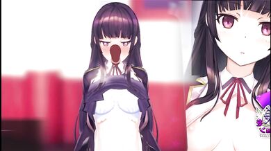 The university's number one beauty is actually a bitch in heat who fucks in the aisle during classes, wanting to be seen. [eng sub