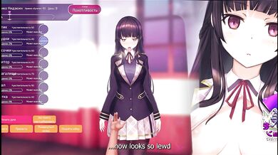 The university's number one beauty is actually a bitch in heat who fucks in the aisle during classes, wanting to be seen. [eng sub