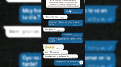 Conversación en Whats me termina convenciendo un señor para follar después de salir.sexo casero.rico coño cremoso y apretado