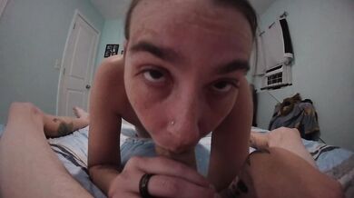 She Squirts Sucks and Titty Fucks, Full Cum Shot