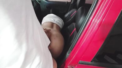 FINAL PART I invite my Latina friend to fuck in the public parking lot... she lets me fuck her ass and gets cum on her face, she's an angel