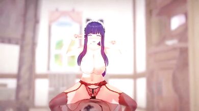 Frieren Hentai – Fern the First-Class Maid Gets Naughty | Hard Sex, Creampie, and Squirting | 3D Hentai Animation