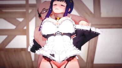 Frieren Hentai – Fern the First-Class Maid Gets Naughty | Hard Sex, Creampie, and Squirting | 3D Hentai Animation
