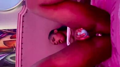 ebony squirts from rose toy