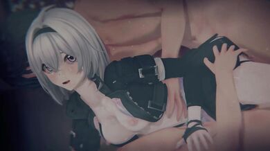 [NTE] Esper Zero's (Coco) "FALLEN PROTAGONIST": Bound Female MC & POV Sandwich DP (4K/60FPS)
