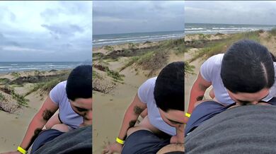 Guy finds hoe in south padre island