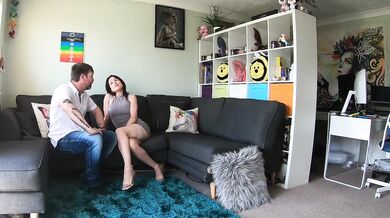 British Wife Gets Cuckqueaned by Slut MILF Friend - Lucy Love - Real Life Cucks