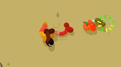 I'm playing with a dick :))) (Genital Jousting)