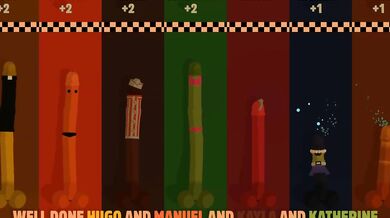 I'm playing with a dick :))) (Genital Jousting)