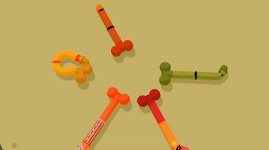 I'm playing with a dick :))) (Genital Jousting)