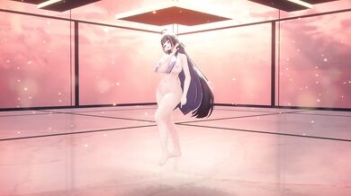 Something MMD Strip Dance | Hentai Elf VTuber