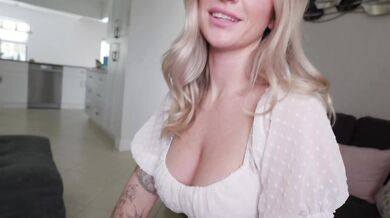 Big Titty coworker with crush on me gets CREAMPIE