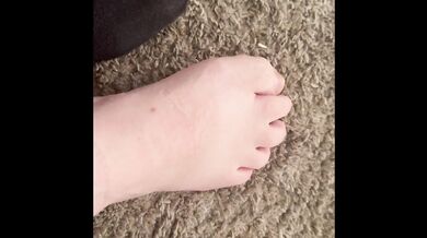 Feet Begging Beneath Warm Oiled Blades