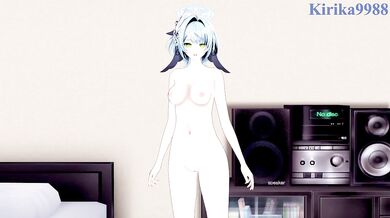 Eir and I have intense sex in the bedroom. - DUEL MASTERS PLAY'S Hentai