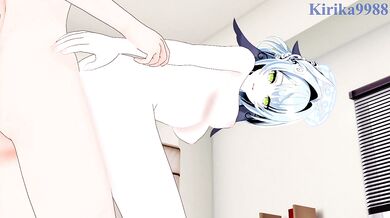 Eir and I have intense sex in the bedroom. - DUEL MASTERS PLAY'S Hentai