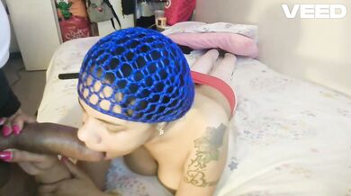 BLOWJOB POV BEDROOM Reality Huge Cock Licking Apartment Neighbors