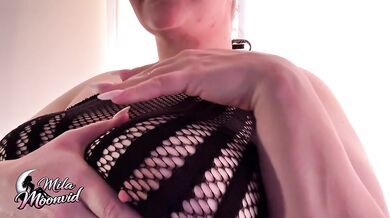 Pussy fingering for the appetizer, ass pounding for the main, husband fucks me on the table | BBW MILF wife, anal me all the way