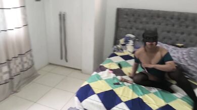 STEPSISTER'S BREASTS AND BUTTOCKS ARE FILMED BY HER PERVERTED STEPFATHER.