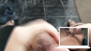React: A gift for my girlfriend's husband. Lots of lubricant. Only blowjob