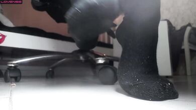BBW Colombian Webcammer University Life – Big Booty Tease from Home