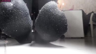 BBW Colombian Webcammer University Life – Big Booty Tease from Home