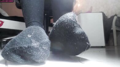 BBW Colombian Webcammer University Life – Big Booty Tease from Home