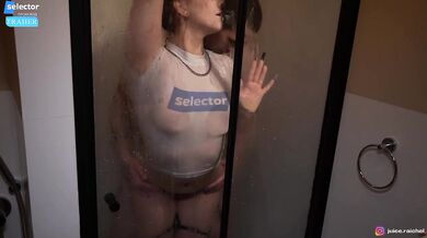 Morning sex. We started having sex right in the shower, trying different positions. Passion and romance