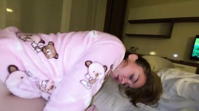 FUCKING MY STEPFATHER WHILE HE IS TALKING ON THE PHONE WITH HIS WIFE
