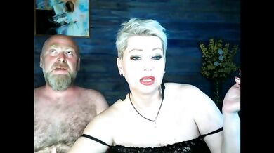 Peter and Aimee in the village: Rural Gen X fun .!. ))