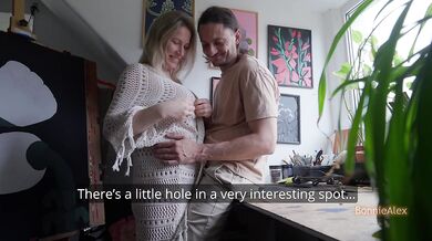 A casual moment at home turned into sex… and a juicy creampie we had to deal with