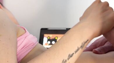 He loves to distract me with his cock
