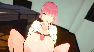 Chainsaw Man – Makima x Denji Full Passion Scene | Rough and Intense Sex | 3D Hentai Animation