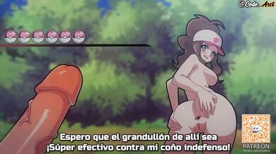 Hilda loses and gets a creampie fuck (pokemon) [Spanish subtitle]