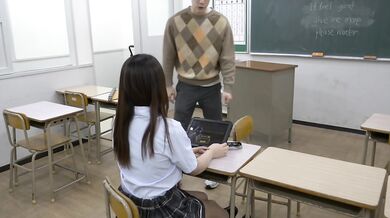 Japanese student in language classes turn into a wet daydream