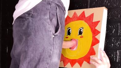 Gloryhole - Face-in-hole Board. I Fucked the SUN