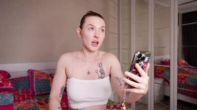 Desperate Neighbor Deepthroat & Sloppy Throatpie for a Ride to Her Boyfriend