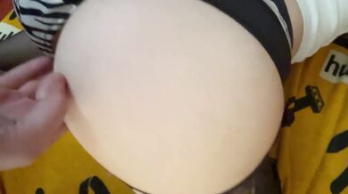Fucking my neighbor for debt real home video