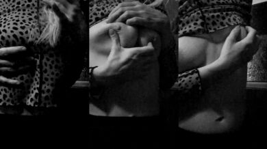 BnW Titty Play In Pussy Print Top