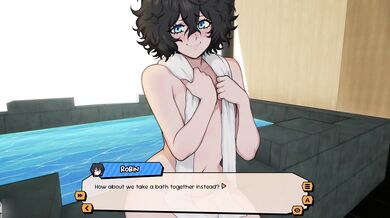 My femboy roommate | Sexy girl with romantic scenes in Gameplay